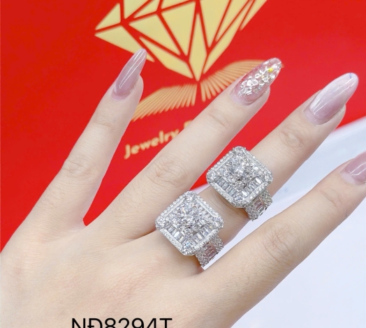 Nhẫn 610 Mẫu Trắng 9