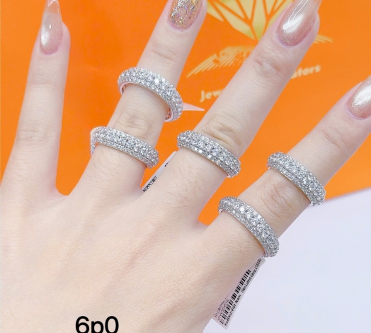 Nhẫn 610 Mẫu Trắng 49
