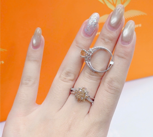 Nhẫn 610 Mẫu Trắng 57