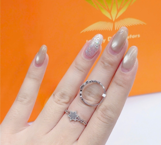 Nhẫn 610 Mẫu Trắng 86