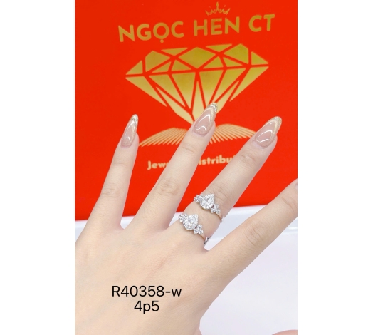 Nhẫn 610 Mẫu Trắng 1