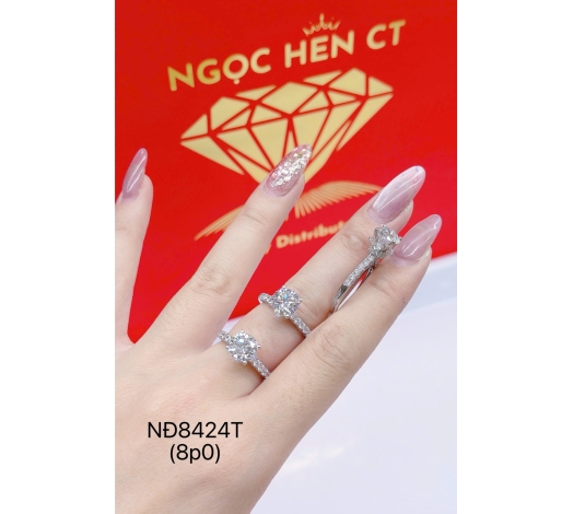 Nhẫn 610 Mẫu Trắng 15