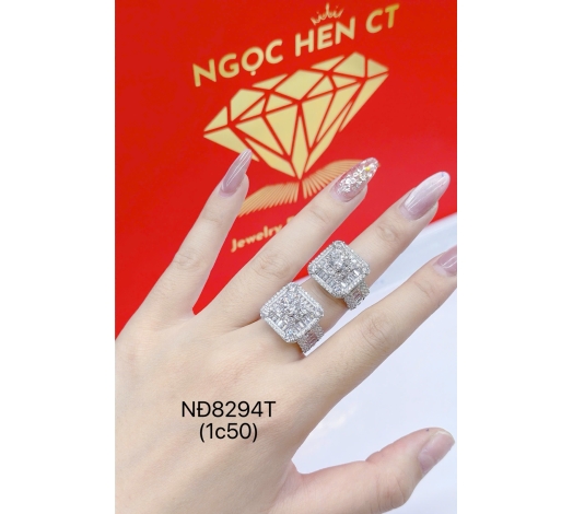 Nhẫn 610 Mẫu Trắng 9
