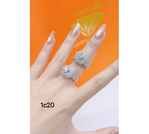 Nhẫn 610 Mẫu Trắng 22