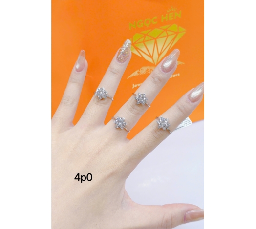Nhẫn 610 Mẫu Trắng 24