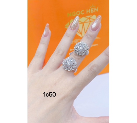 Nhẫn 610 Mẫu Trắng 36