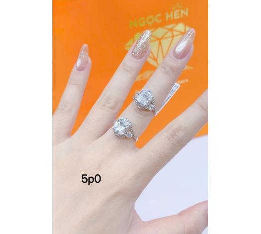 Nhẫn 610 Mẫu Trắng 37