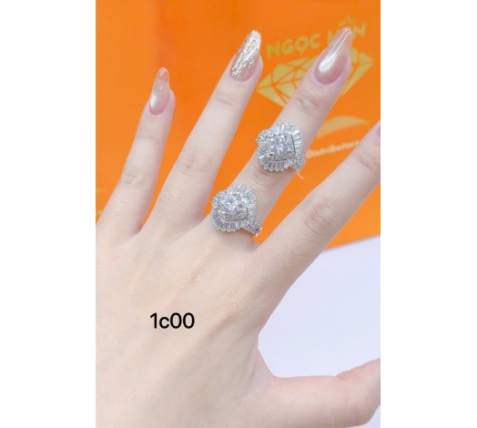 Nhẫn 610 Mẫu Trắng 40