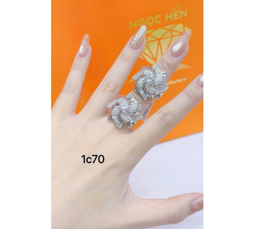 Nhẫn 610 Mẫu Trắng 42
