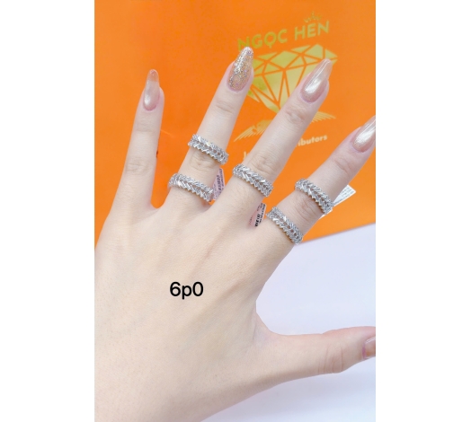Nhẫn 610 Mẫu Trắng 46
