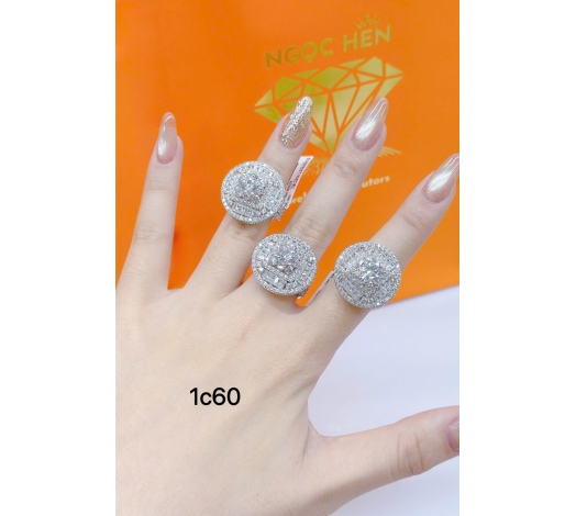 Nhẫn 610 Mẫu Trắng 47