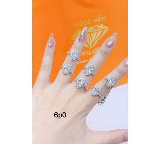 Nhẫn 610 Mẫu Trắng 48