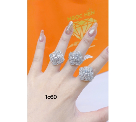 Nhẫn 610 Mẫu Trắng 50