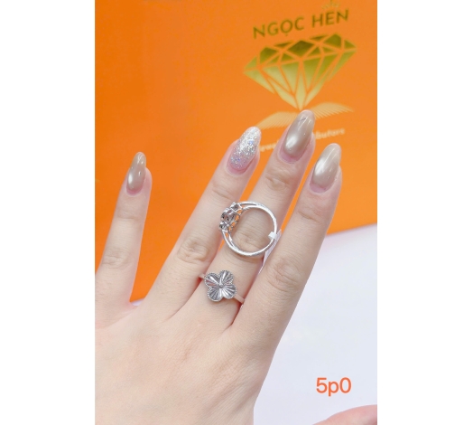 Nhẫn 610 Mẫu Trắng 60