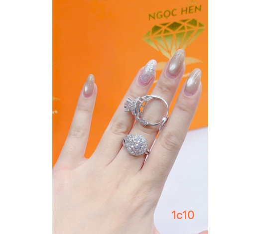 Nhẫn 610 Mẫu Trắng 62