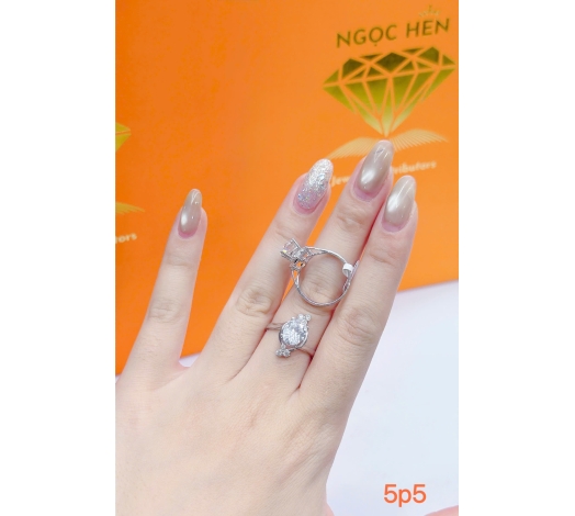 Nhẫn 610 Mẫu Trắng 64