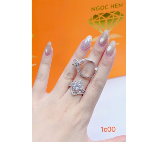 Nhẫn 610 Mẫu Trắng 65