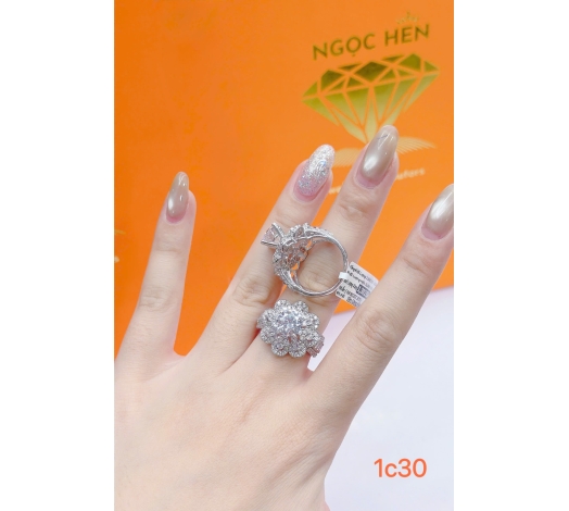 Nhẫn 610 Mẫu Trắng 67
