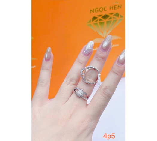 Nhẫn 610 Mẫu Trắng 68