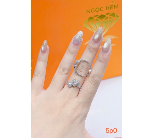 Nhẫn 610 Mẫu Trắng 71