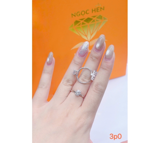 Nhẫn 610 Mẫu Trắng 80