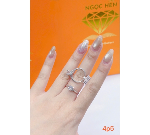 Nhẫn 610 Mẫu Trắng 81
