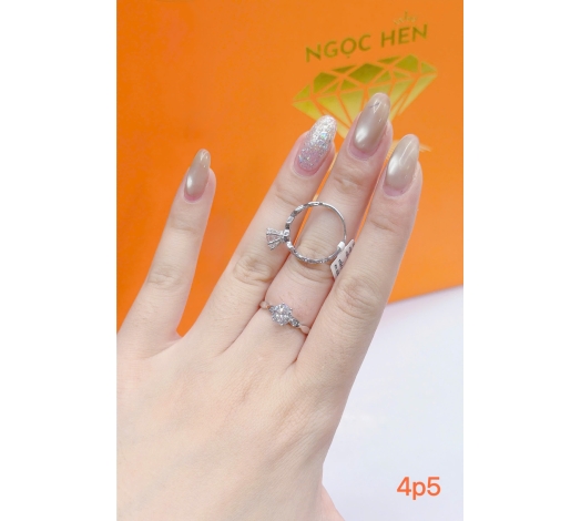 Nhẫn 610 Mẫu Trắng 83