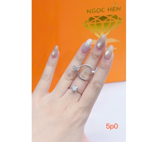 Nhẫn 610 Mẫu Trắng 84
