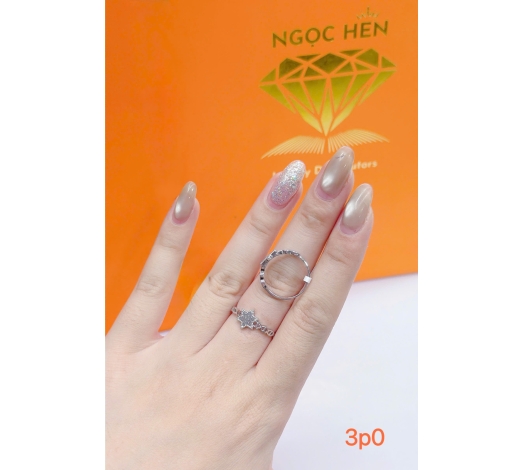 Nhẫn 610 Mẫu Trắng 86