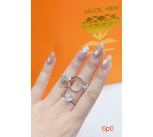 Nhẫn 610 Mẫu Trắng 87