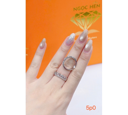 Nhẫn 610 Mẫu Trắng 91