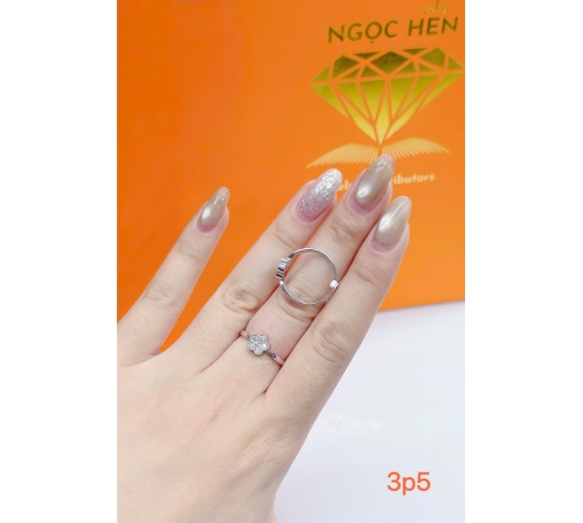 Nhẫn 610 Mẫu Trắng 92