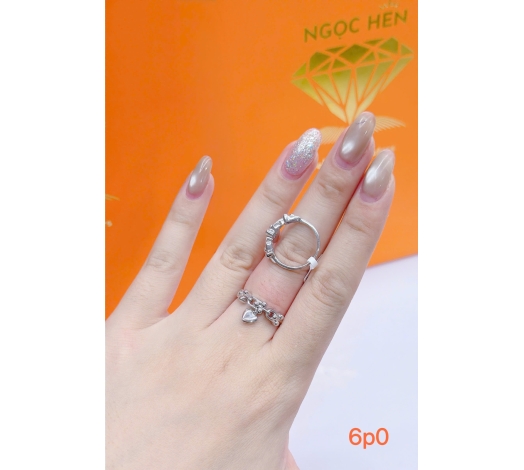 Nhẫn 610 Mẫu Trắng 96