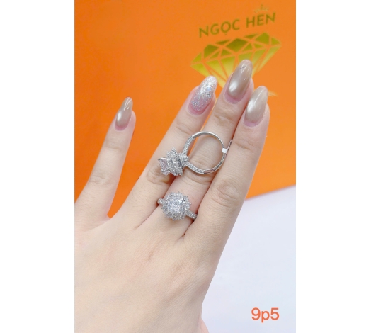 Nhẫn 610 Mẫu Trắng 98